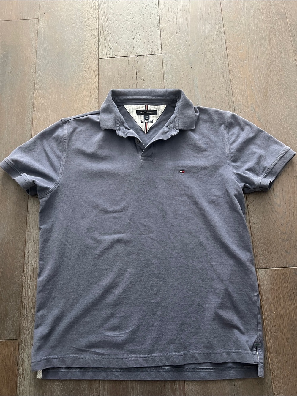Tommy Hilfiger Men’s Slate Gray Polo Shirt